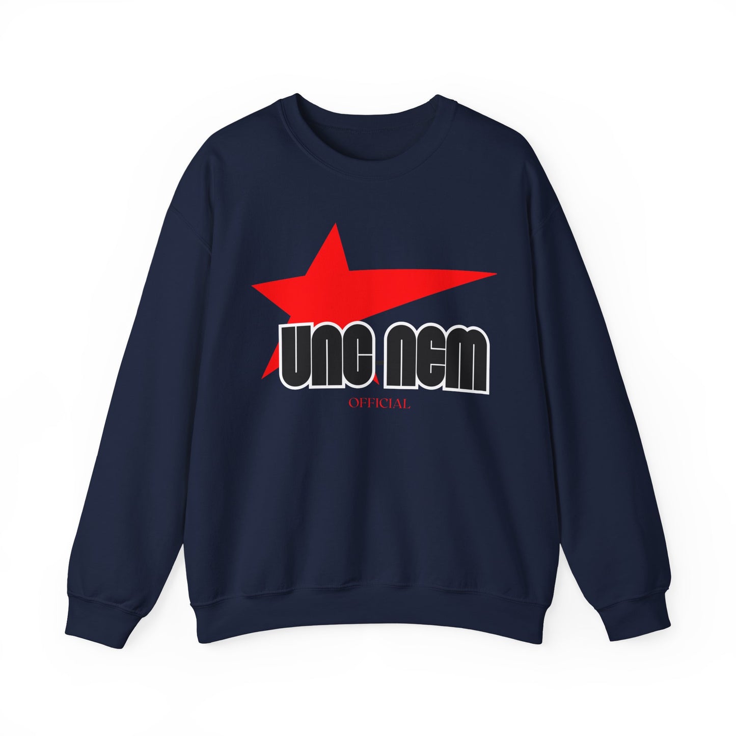 A Trendy Retro Star (UNC NEM), Crewneck Sweatshirt, Unisex Pullover