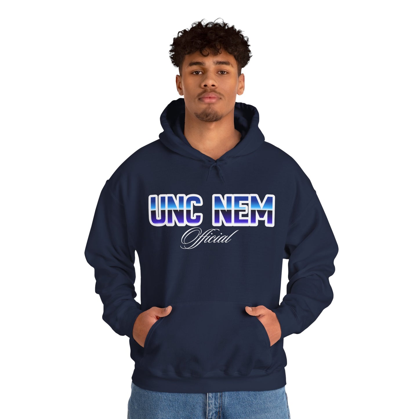 Official UNC NEM Heavy Blend™ Hoodie - Cozy Unisex Sweatshirt for Everyone, Casual Wear, University Style, Gift Idea, Year-Round Comfort
