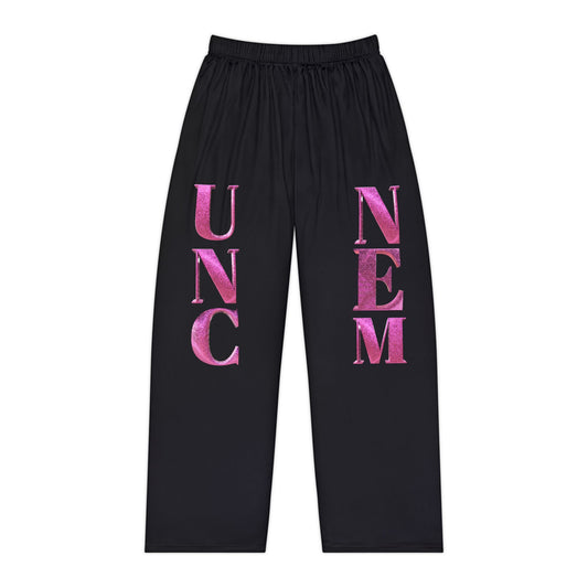 Cozy Women's Pajama Pants with UNC NEM, Design, Comfortable Sleepwear, Gift for Relaxation, Loungewear for Home