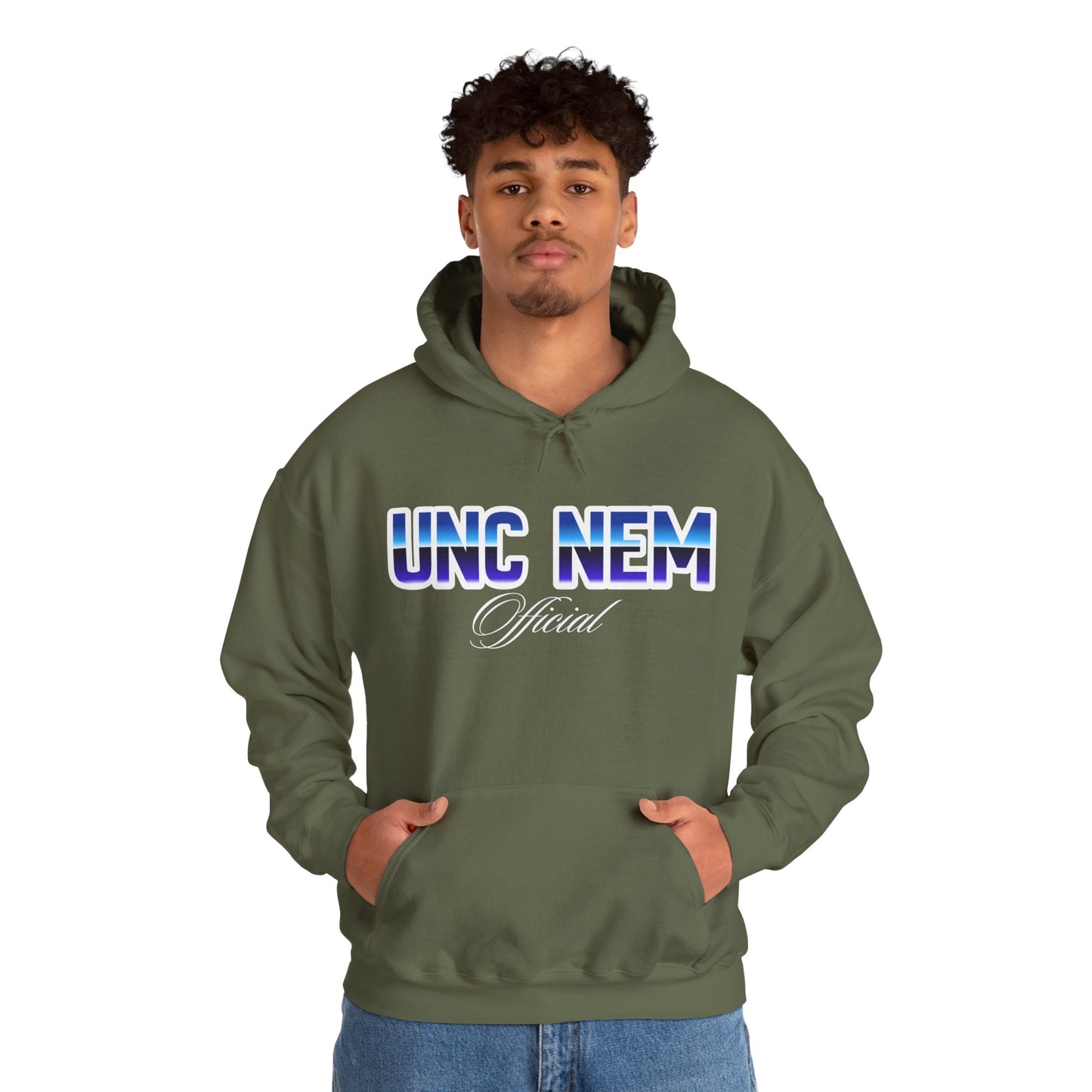 Official UNC NEM Heavy Blend™ Hoodie - Cozy Unisex Sweatshirt for Everyone, Casual Wear, University Style, Gift Idea, Year-Round Comfort