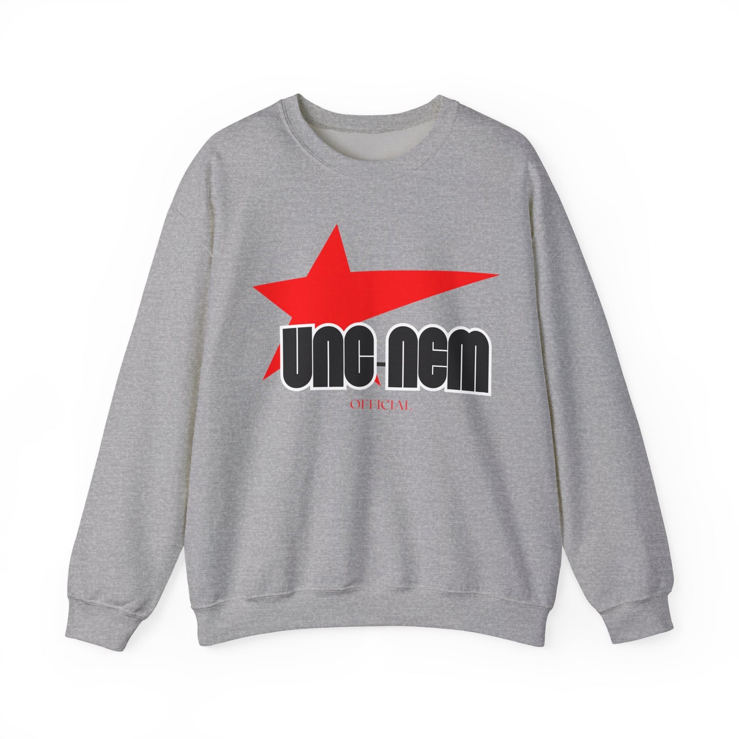 A Trendy Retro Star (UNC NEM), Crewneck Sweatshirt, Unisex Pullover