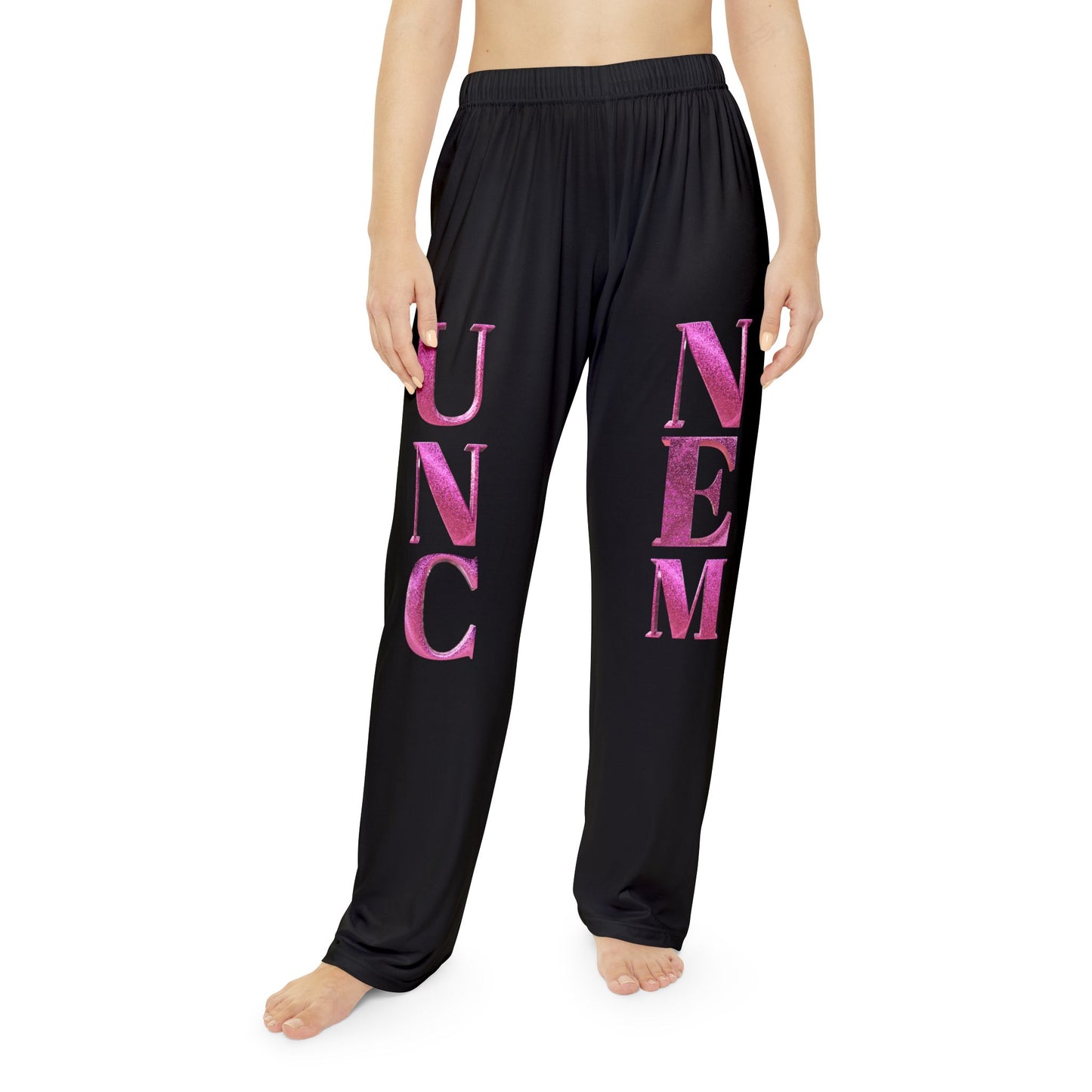 Cozy Women's Pajama Pants with UNC NEM, Design, Comfortable Sleepwear, Gift for Relaxation, Loungewear for Home