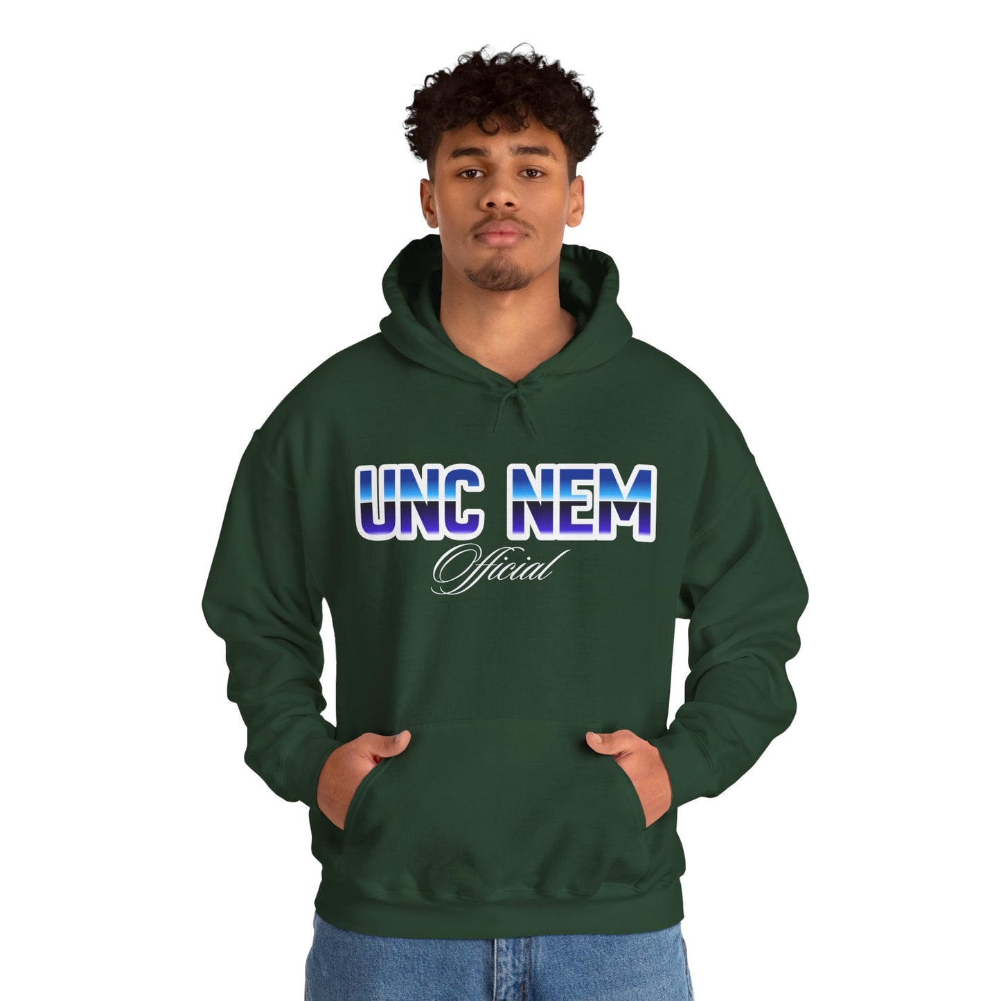 Official UNC NEM Heavy Blend™ Hoodie - Cozy Unisex Sweatshirt for Everyone, Casual Wear, University Style, Gift Idea, Year-Round Comfort
