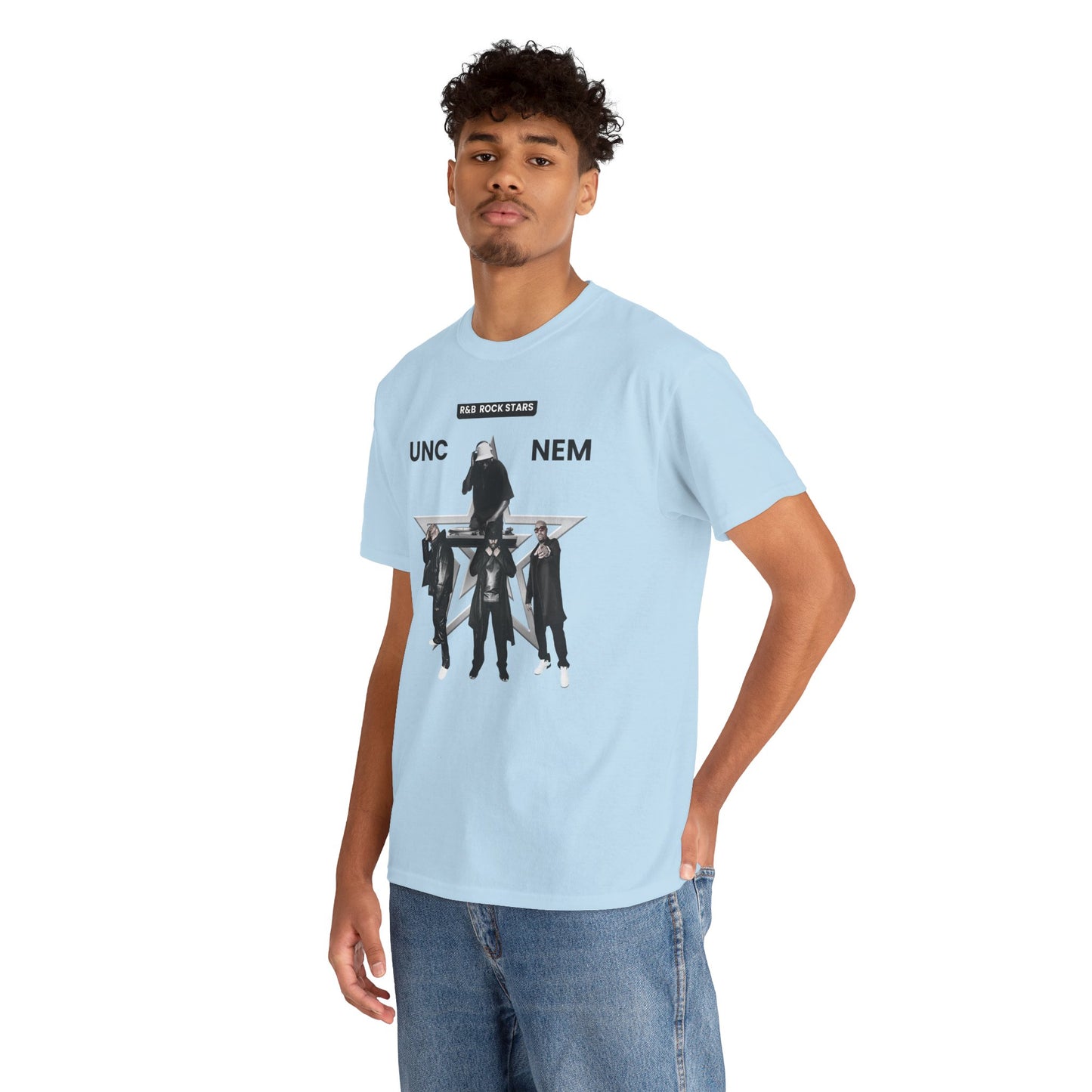 UNC NEM Band Tee — Retro Rock Group Graphic T-Shirt