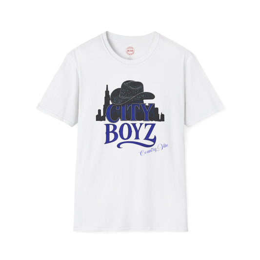 City Boyz T‑Shirt –Country Vibe Urban Cowboy Graphic Tee ("City Boyz")