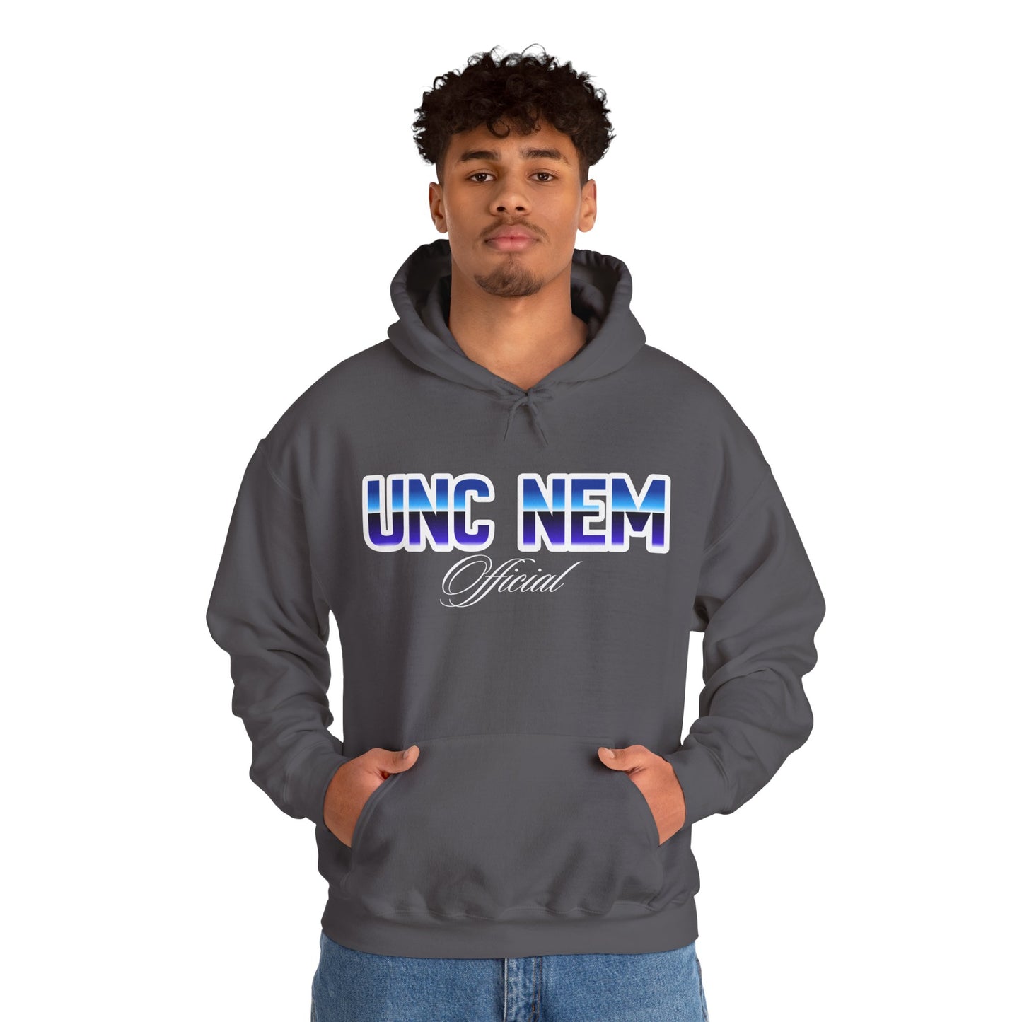 Official UNC NEM Heavy Blend™ Hoodie - Cozy Unisex Sweatshirt for Everyone, Casual Wear, University Style, Gift Idea, Year-Round Comfort