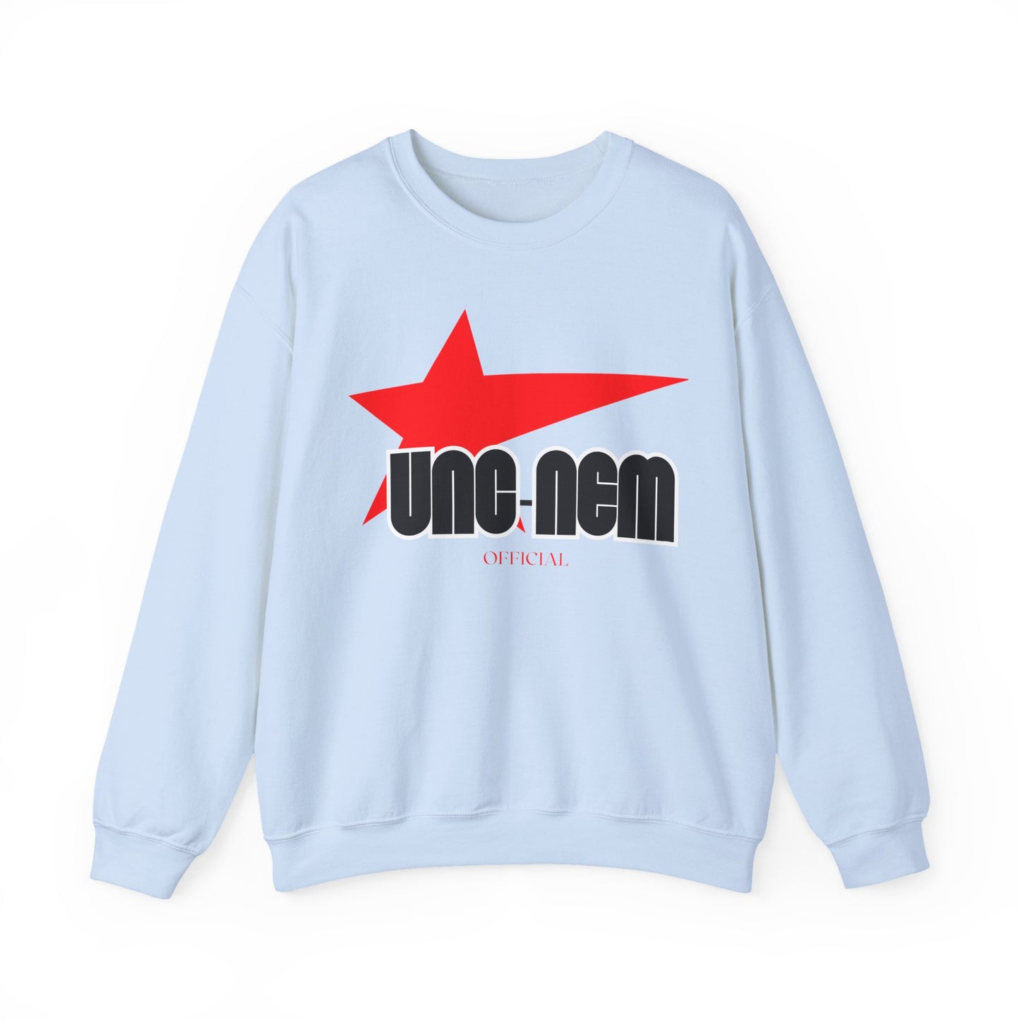 A Trendy Retro Star (UNC NEM), Crewneck Sweatshirt, Unisex Pullover