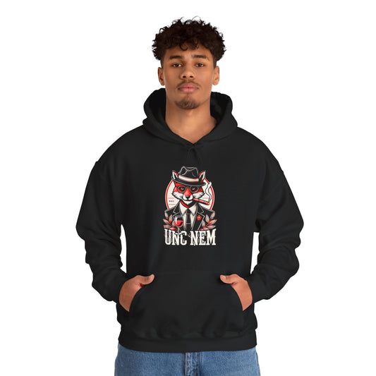 UNC NEM hoodie, Stylish Unisex Heavy Blend Hooded Sweatshirt, Unique Design