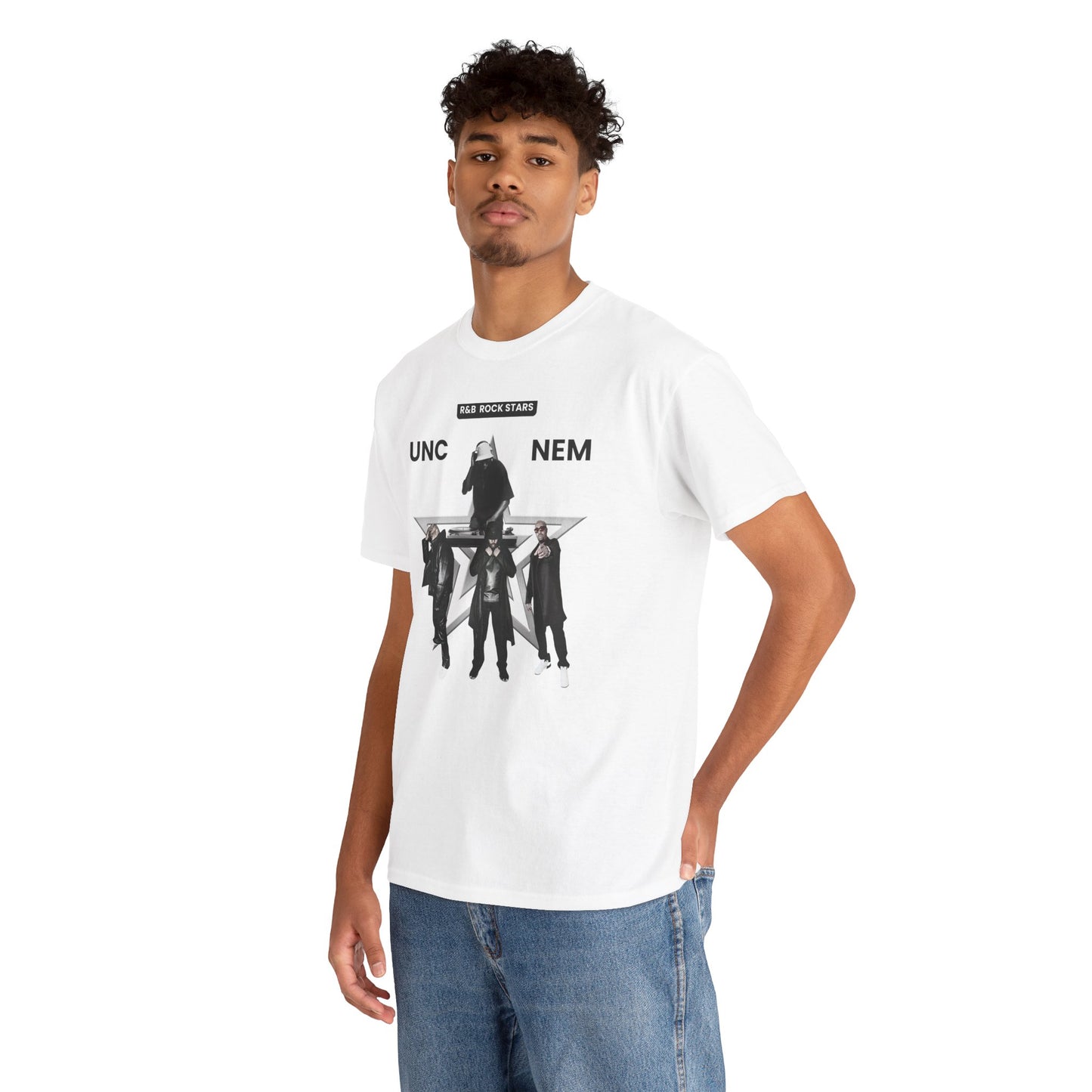 UNC NEM Band Tee — Retro Rock Group Graphic T-Shirt