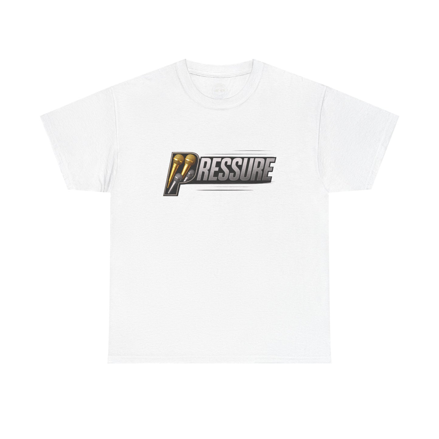 Pressure Unisex Heavy Cotton Tee - Bold Graphic T-Shirt for Everyday Wear