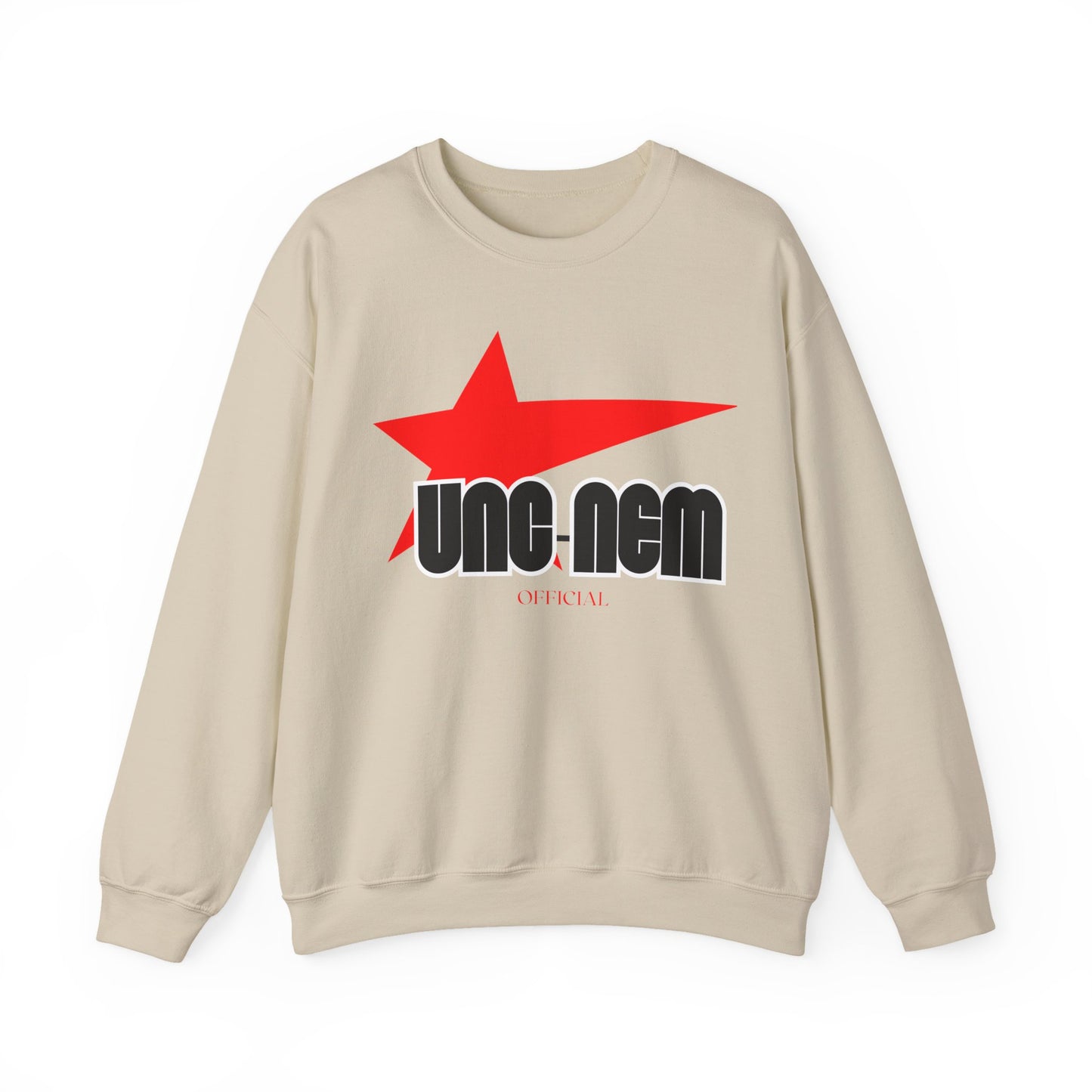A Trendy Retro Star (UNC NEM), Crewneck Sweatshirt, Unisex Pullover