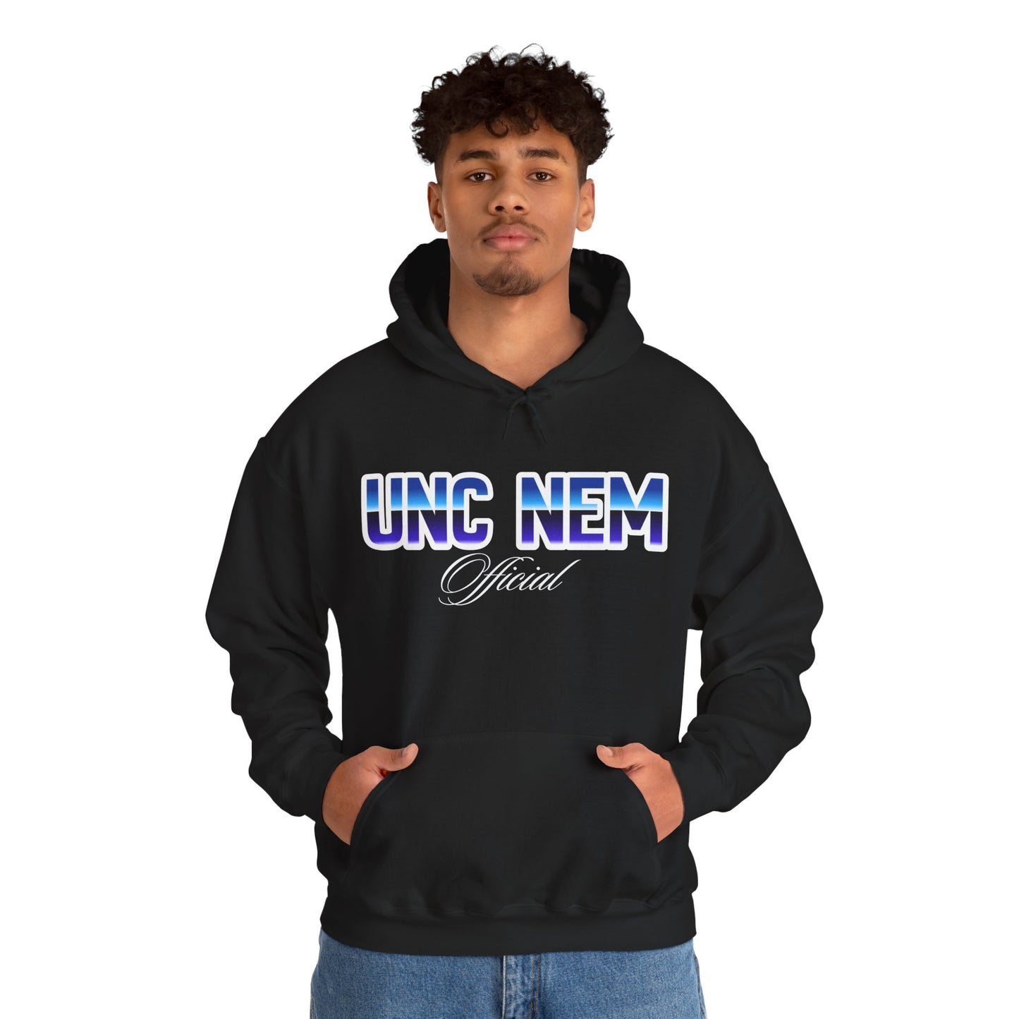 Official UNC NEM Heavy Blend™ Hoodie - Cozy Unisex Sweatshirt for Everyone, Casual Wear, University Style, Gift Idea, Year-Round Comfort
