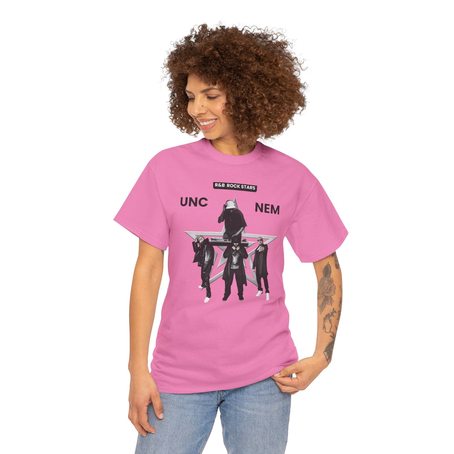 UNC NEM Band Tee — Retro Rock Group Graphic T-Shirt