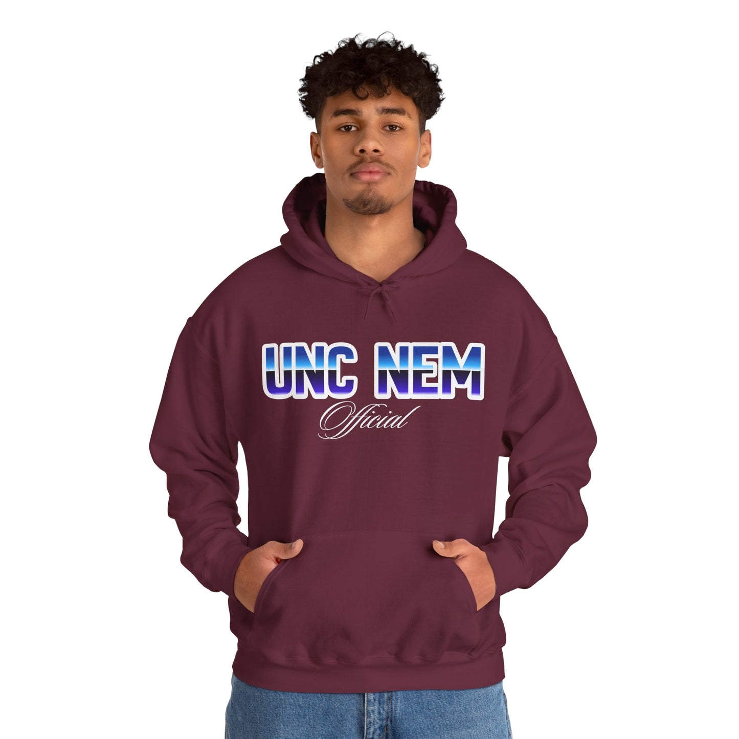Official UNC NEM Heavy Blend™ Hoodie - Cozy Unisex Sweatshirt for Everyone, Casual Wear, University Style, Gift Idea, Year-Round Comfort